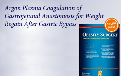 Argon Plasma Coagulation of Gastrojejunal Anastomosis for Weight Regain After Gastric Bypass Por Dr. Giorgio Baretta